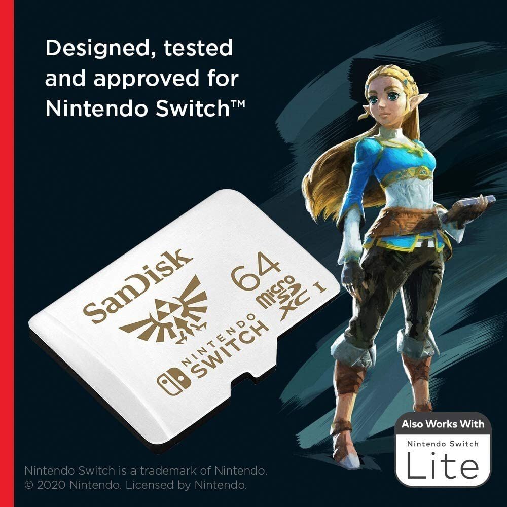 Memoria Sandisk Nintendo Switch 64 Gb Micro Sd Official Pack image number 5.0