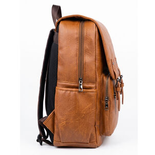 Mochila Zoe Unisex Estilo Vintage Cuero Sintetico Urbano