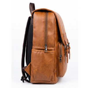 Mochila Zoe Unisex Estilo Vintage Cuero Sintetico Urbano
