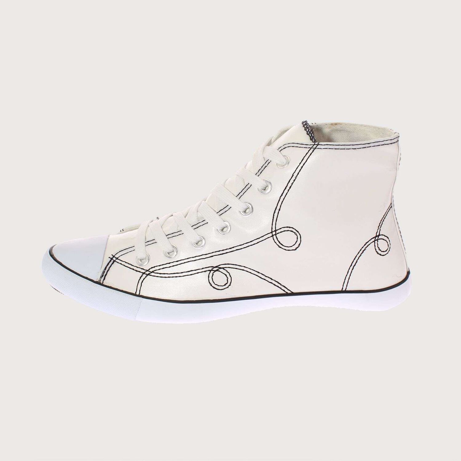 Zapatilla Lona Blanco V&iacute;a Franca Art. 5dsco1086blanco image number 1.0