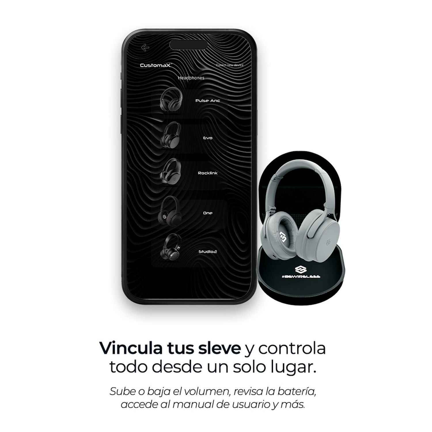 Aud&iacute;fonos Inal&aacute;mbricos Bluetooth Sleve Evo 2gen image number 44.0