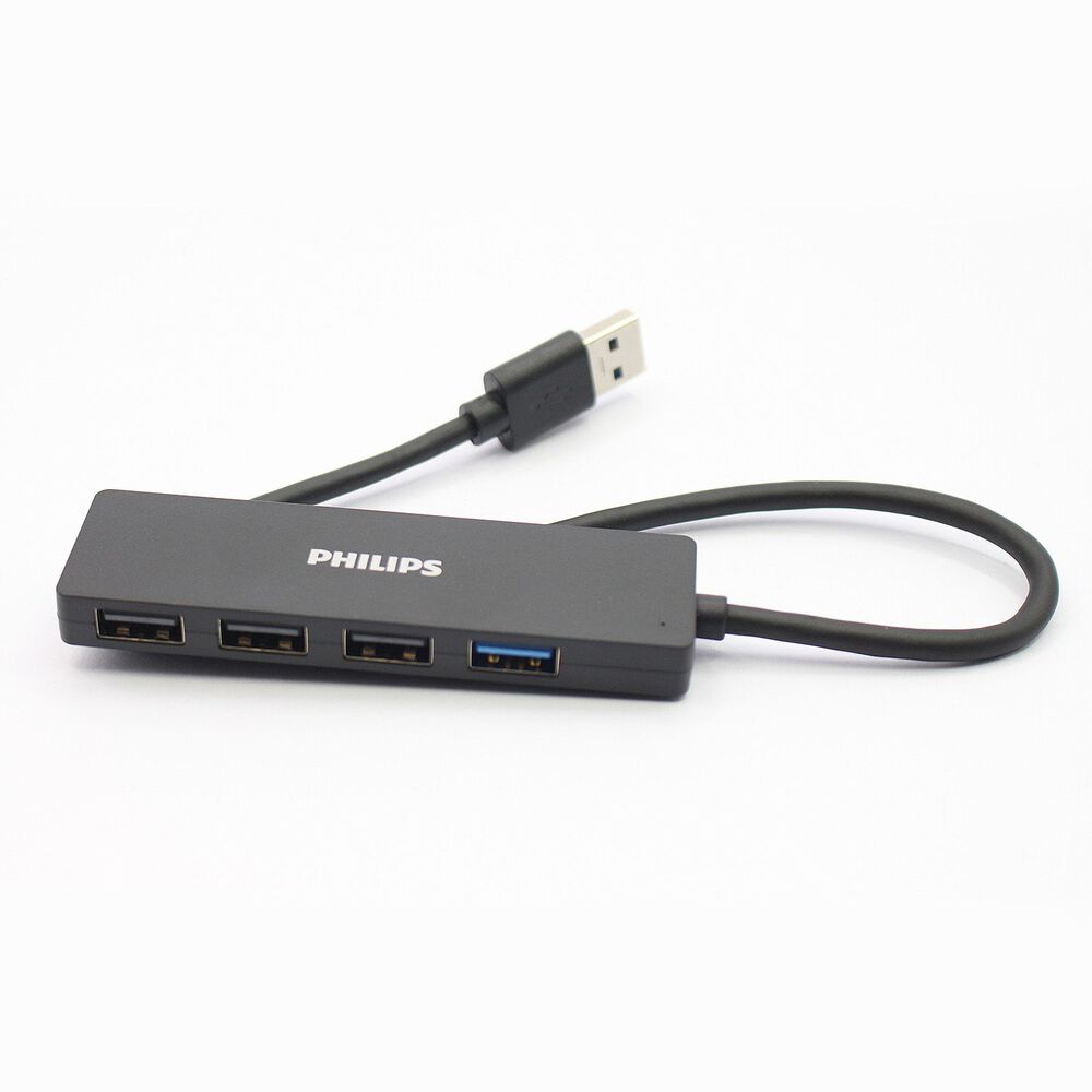 Hub Philips 4 Puertos Usb 3.0 Alta Velocidad 5gbps - Ps image number 0.0