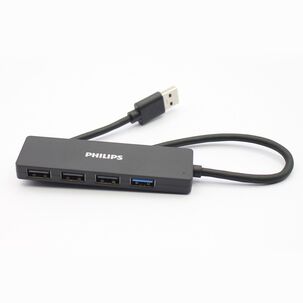 Hub Philips 4 Puertos Usb 3.0 Alta Velocidad 5gbps - Ps