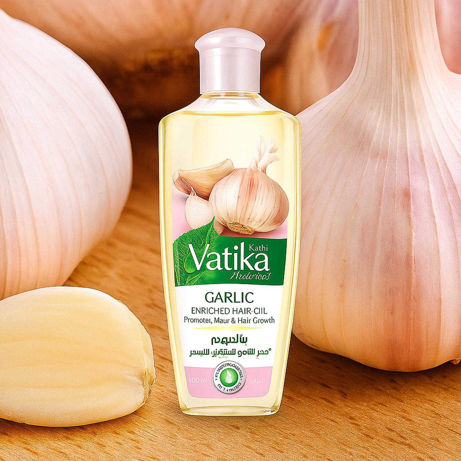 Vatika Aceite Capilar Ajo 200 Ml image number 1.0