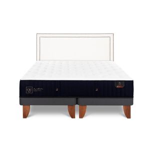 Cama Europea Cic Premium / King / Base Dividida + Respaldo