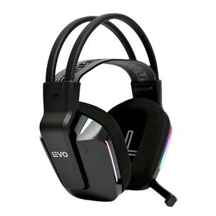 Aud&iacute;fono Gamer Inal&aacute;mbrico Zenit Elite Bluetooth Rgb Levo