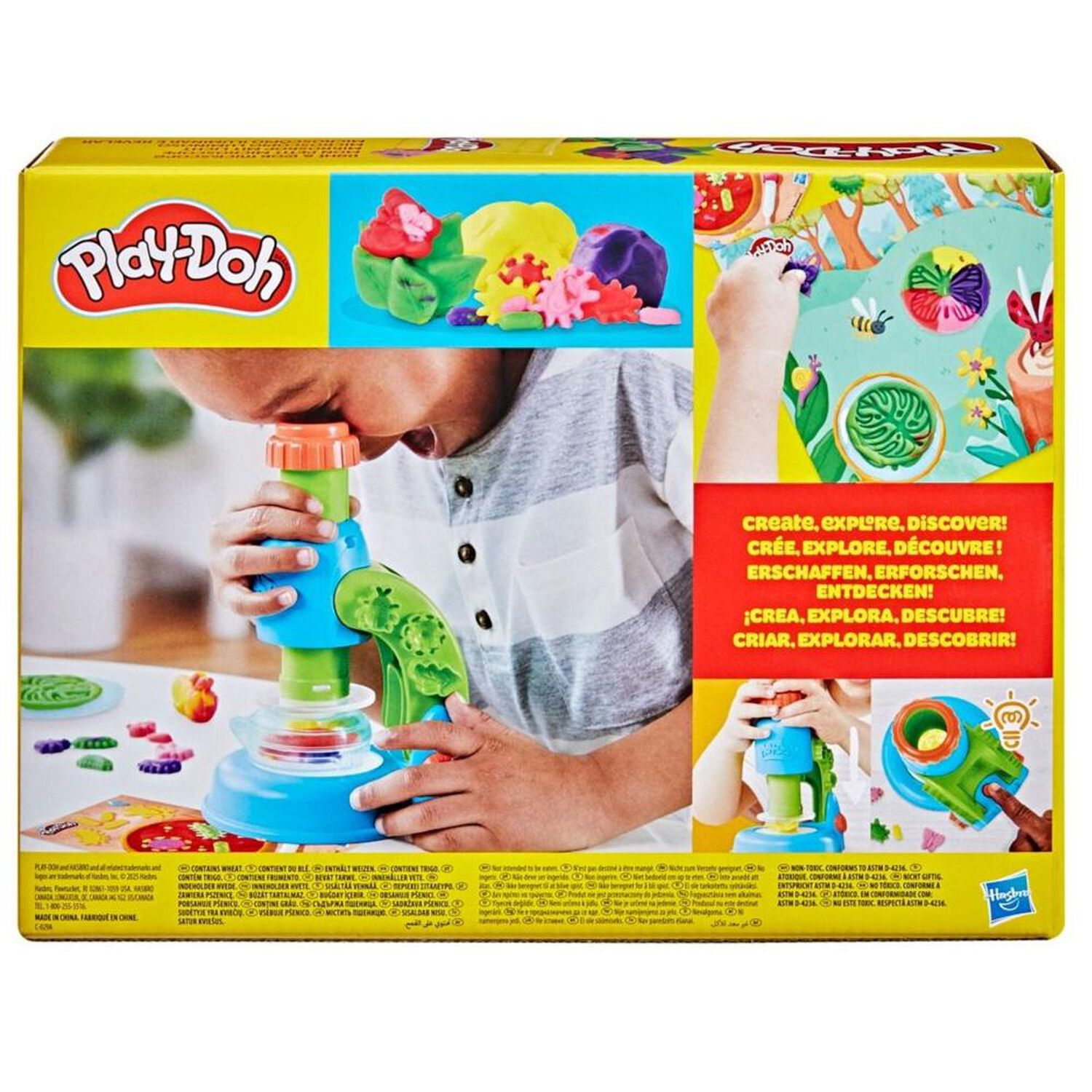Juego Play-doh Microscopio Luminoso image number 10.0