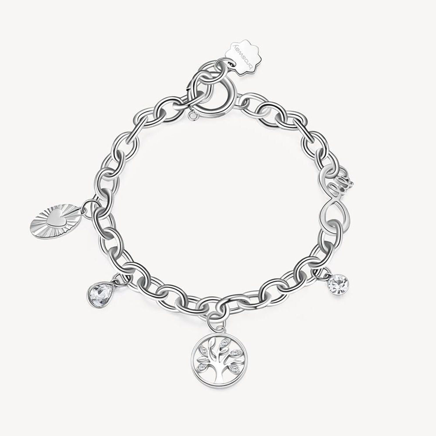 Pulsera Brosway Chakra Plateada Bhkb116 image number 0.0