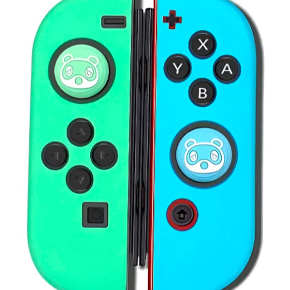 Funda Protectora Silicona Joycon Para Nintendo Switch + Grip image number 0.0