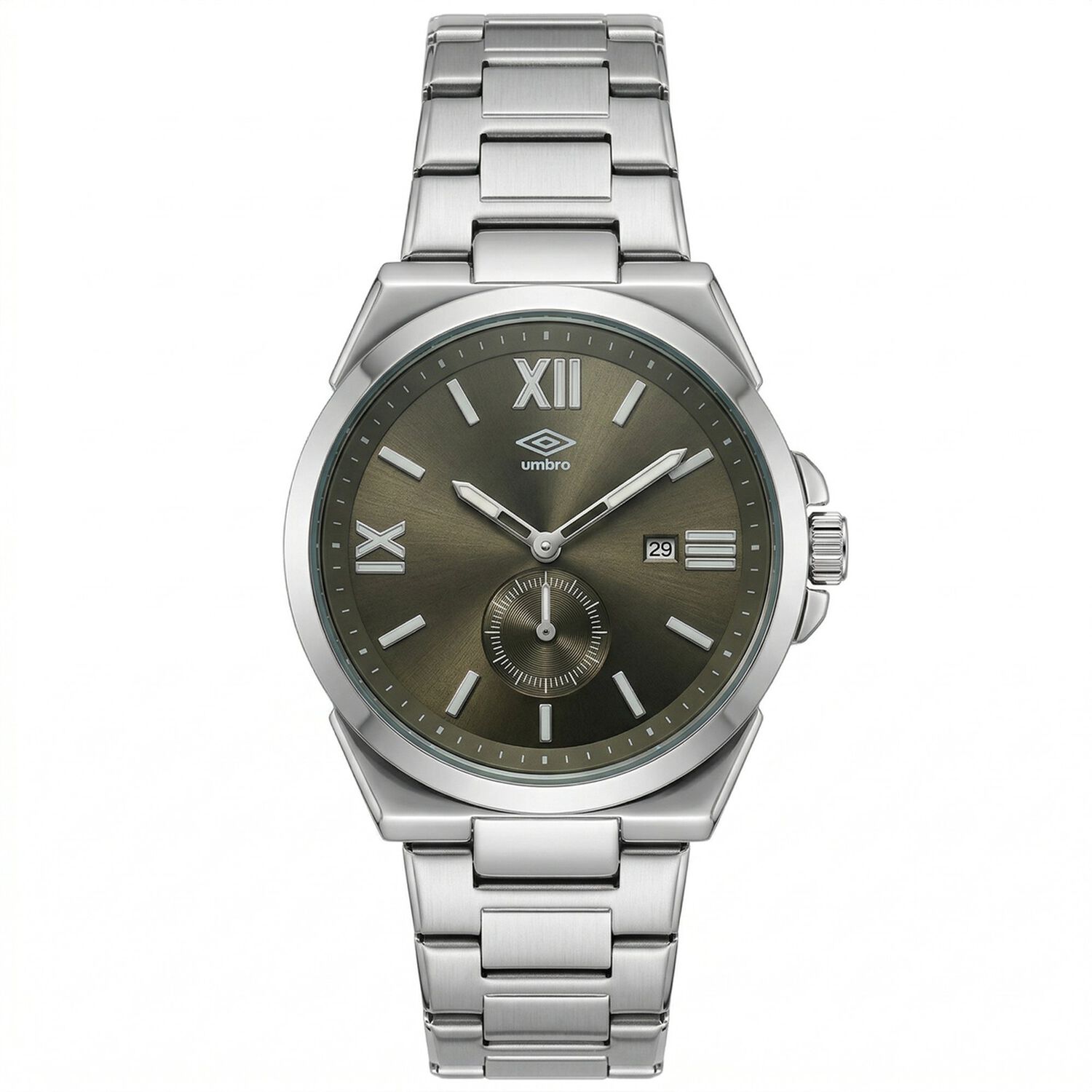 Reloj An&aacute;logo Hombre Umbro Plus Plateado Umbp-1500-212 image number 0.0