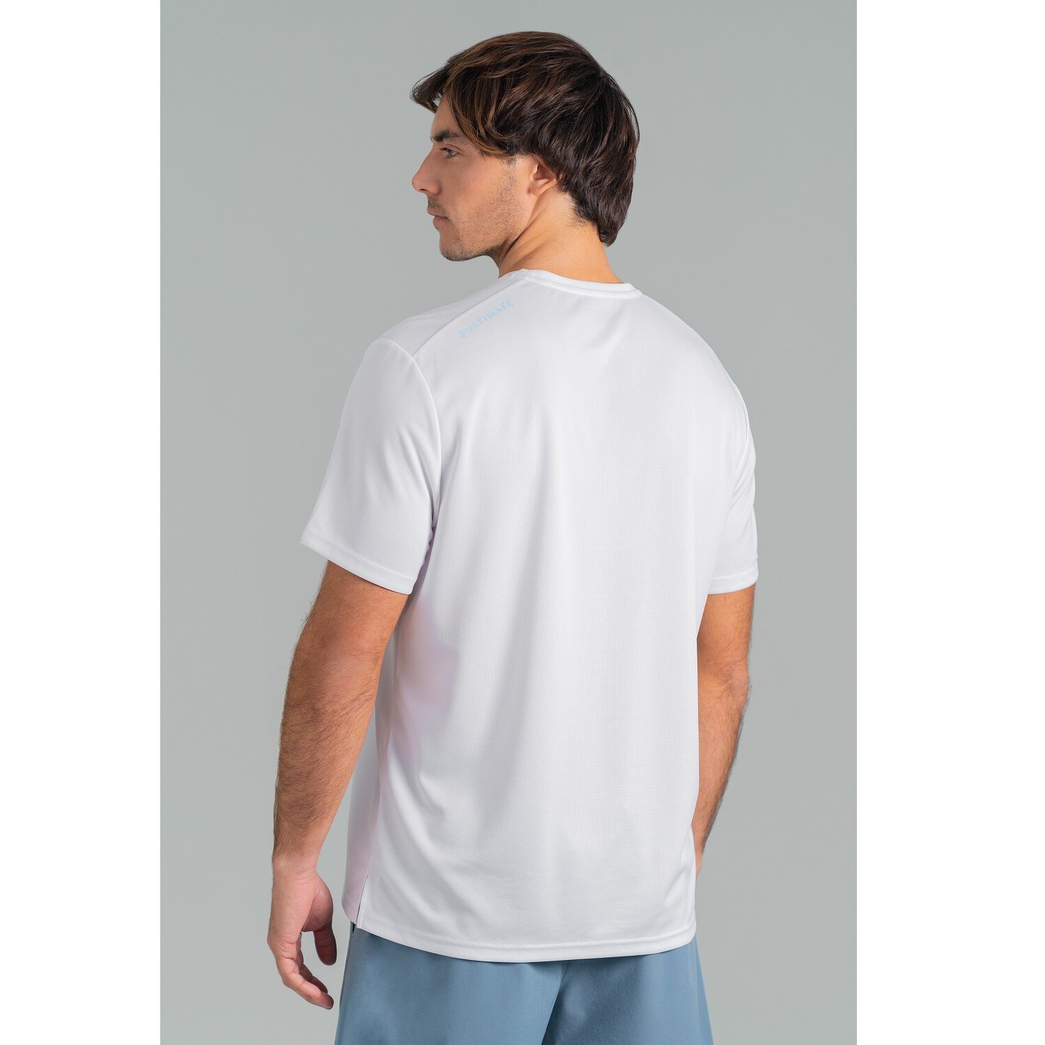 Ultimate Polera Mc Sport Hombre White - M image number 1.0