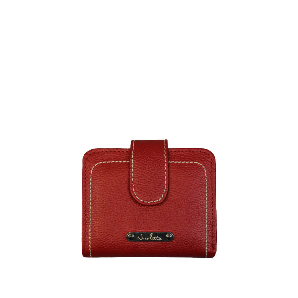 Billetera Mujer Quinn Nicoletta 100% Cuero Genuino image number 0.0