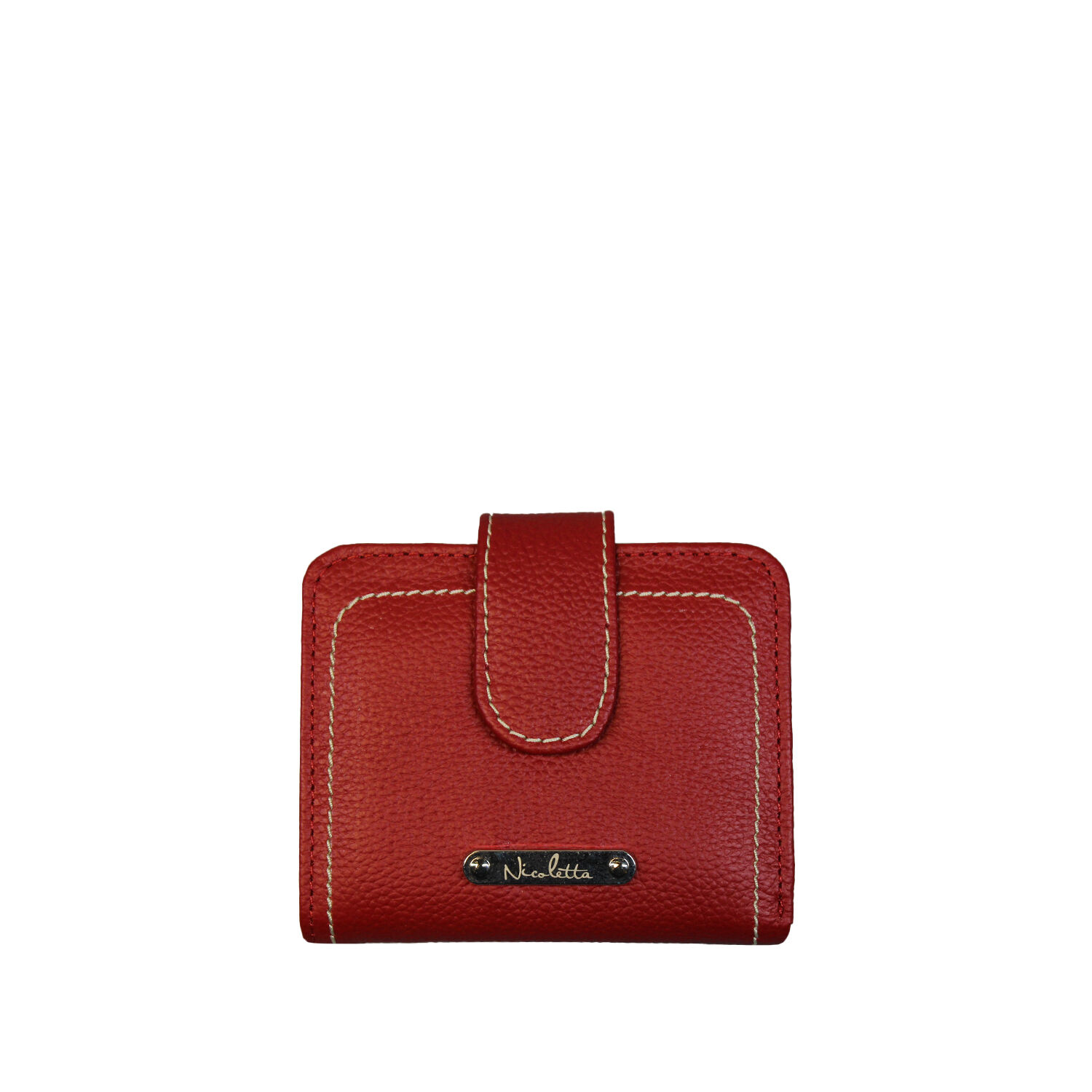 Billetera Mujer Quinn Nicoletta 100% Cuero Genuino image number 0.0