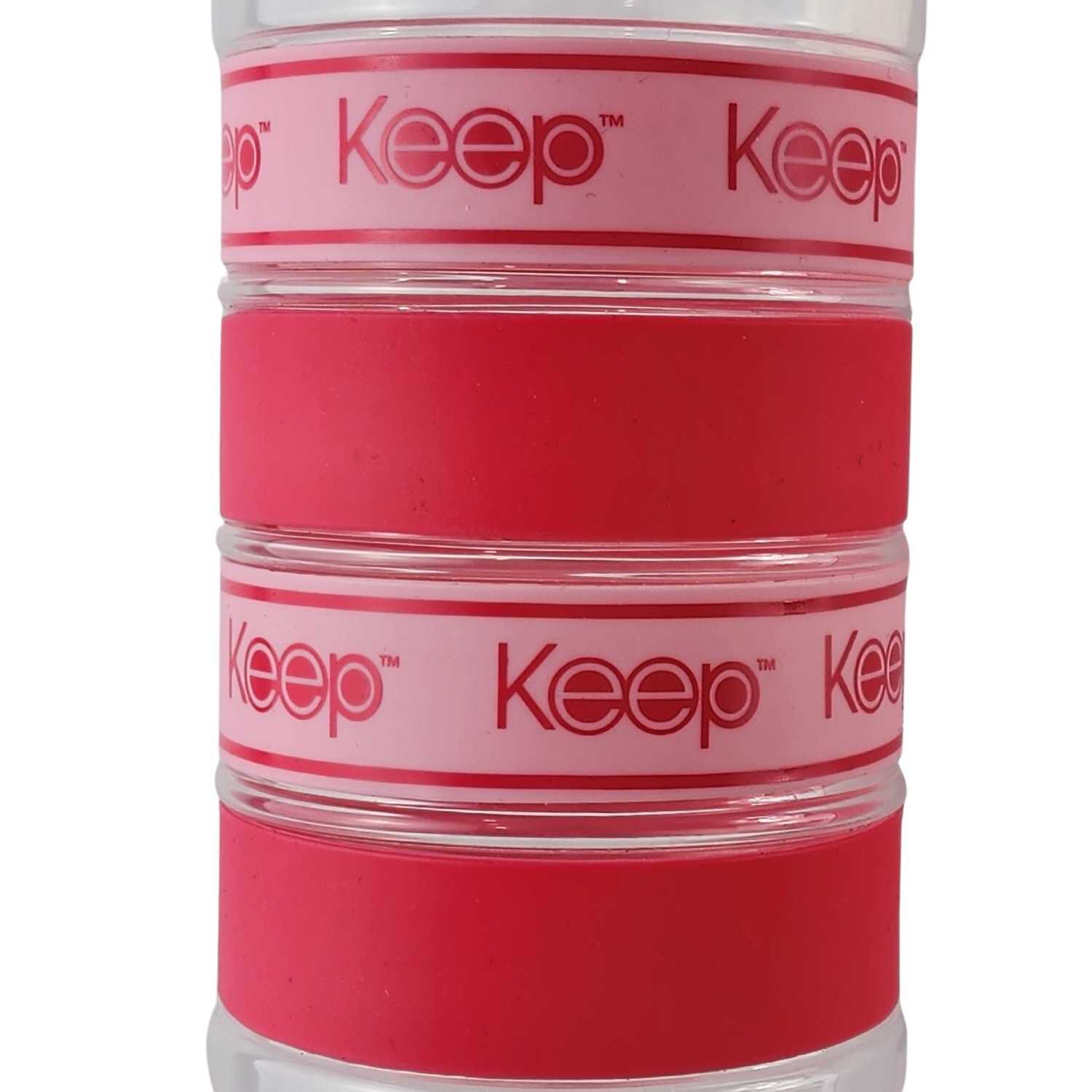 Botella Keep Agua Big Bands Deportista Outdoor 1l Rosa image number 5.0