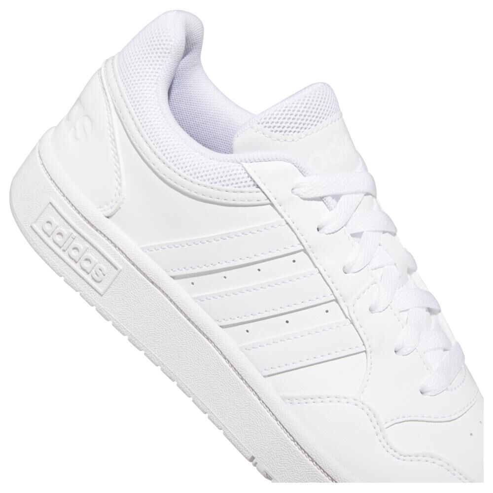Zapatilla Urbana Mujer Adidas Hoops 3.0 Low Classic Blanco image number 6.0