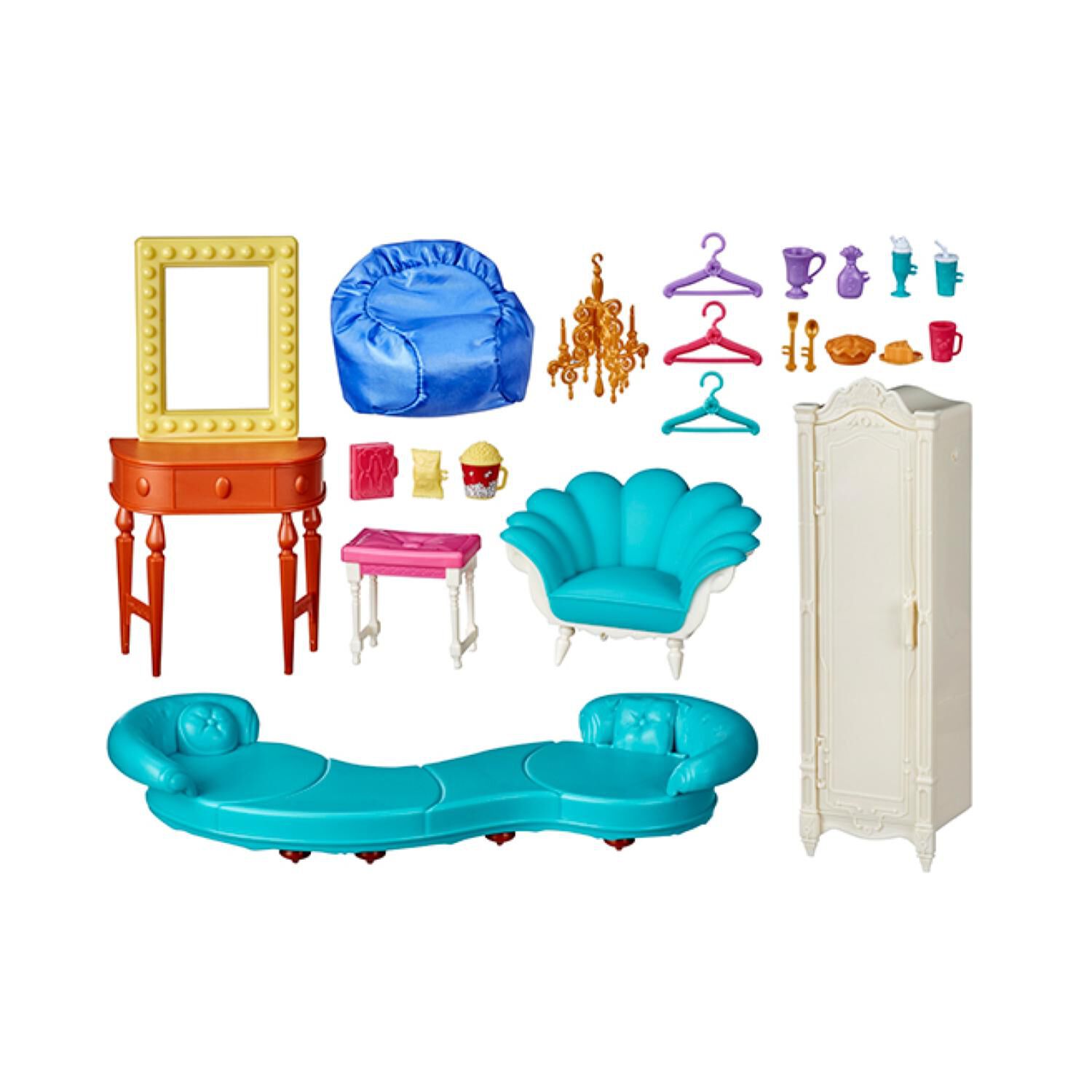 Juguete Casa Castillo De Pincesas 16 Accesorios Rosado Hasbro image number 1.0