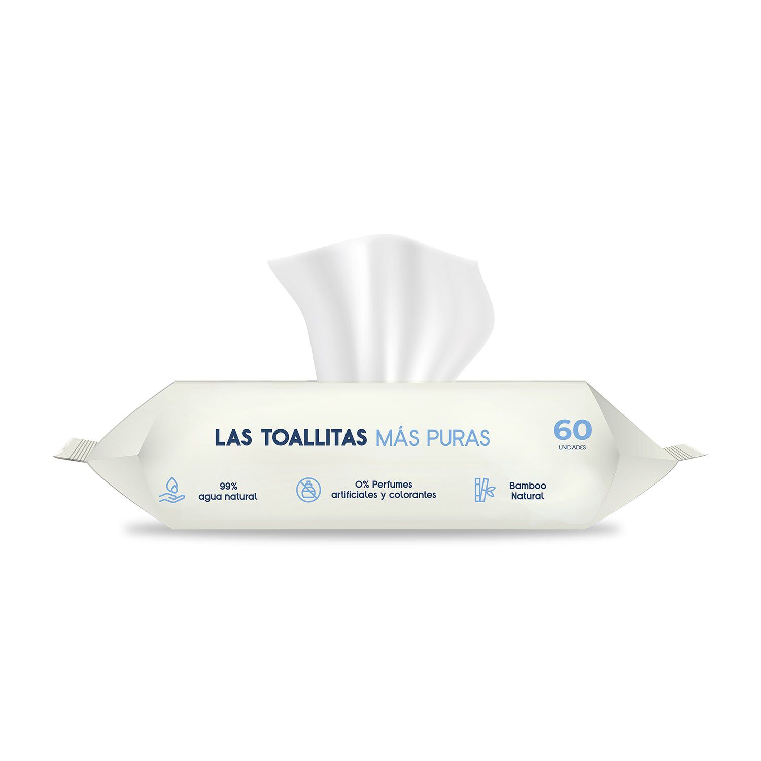 Wipes Toallas H&uacute;medas Bewater Bebesit - Caja 12x60 Unidades image number 7.0