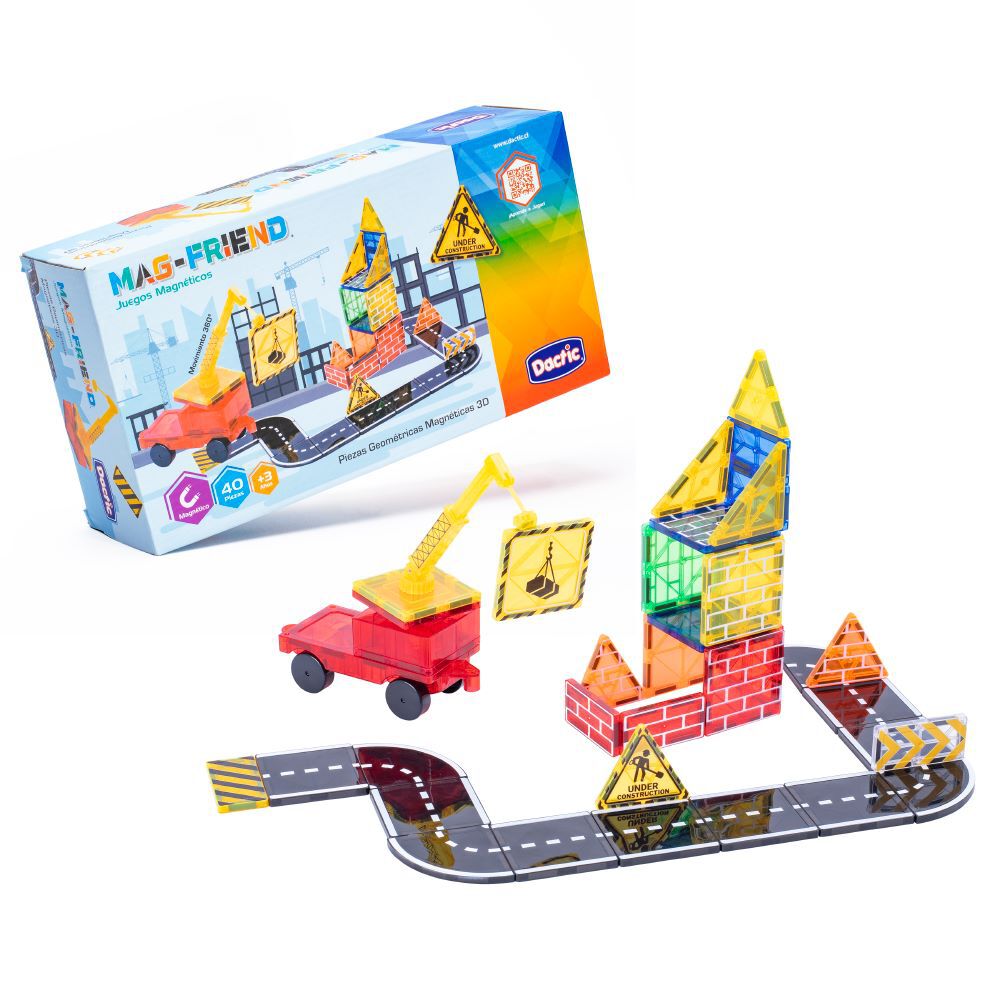 Pieza Geométrica Magnética 3d 40u Mag-friend image number 0.0