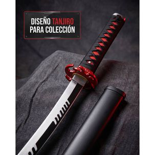 Cosplay Espada Kamado Tanjiro Fuego Kimetsu No Yaiba
