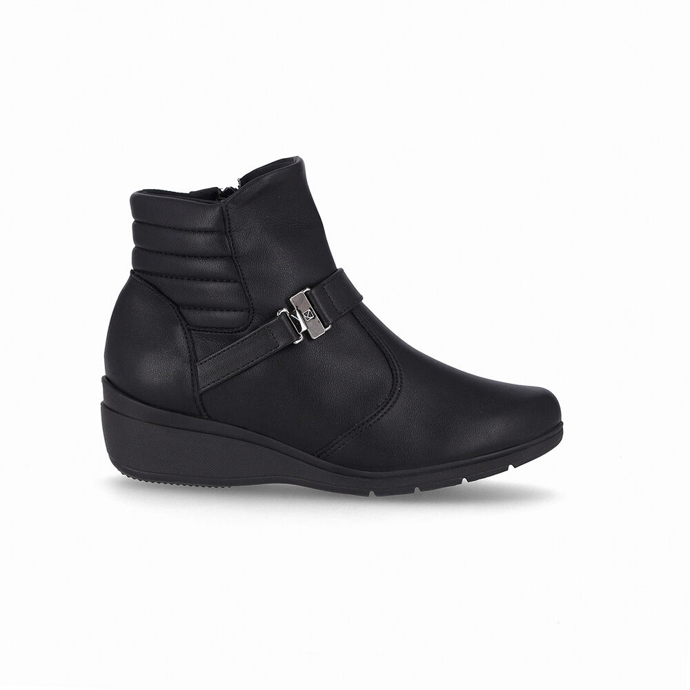 Bota Mujer Anabela Beth Negro Piccadilly image number 0.0