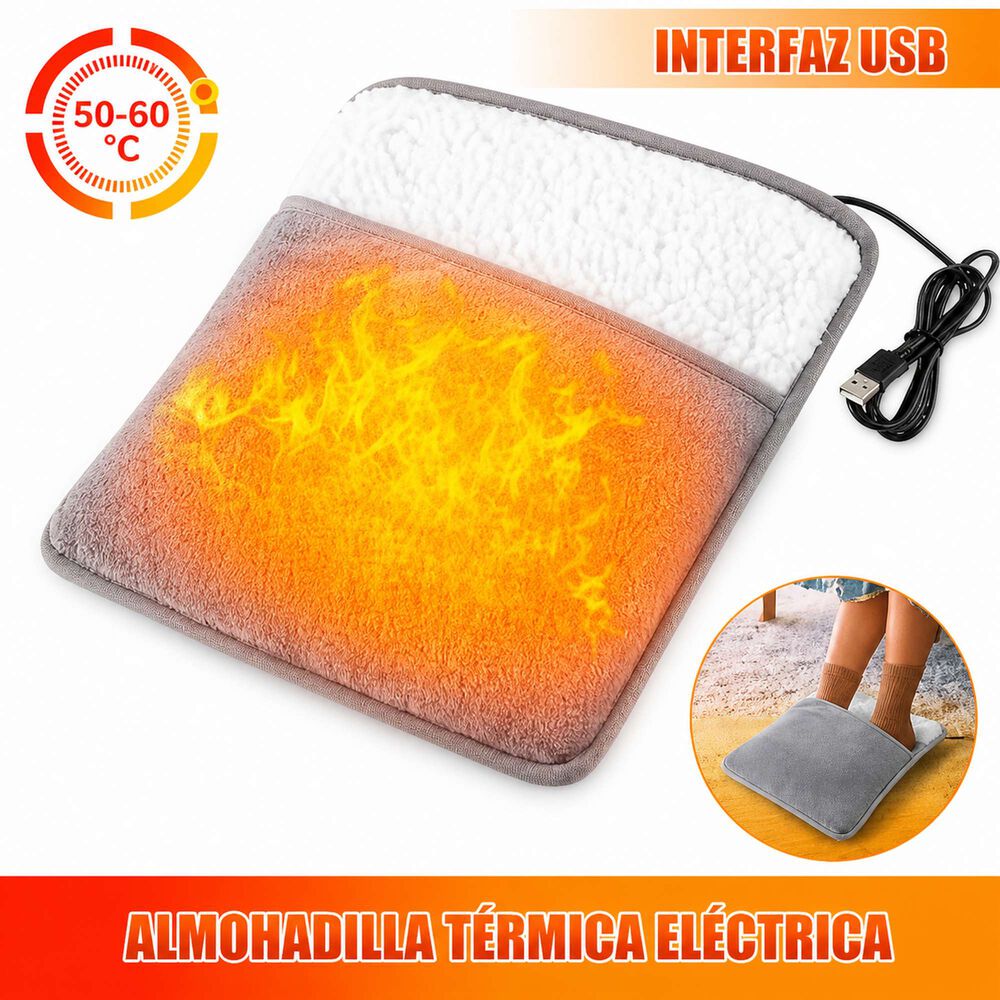 Calienta Pies Usb Port&aacute;til El&eacute;ctrico Recargable image number 7.0