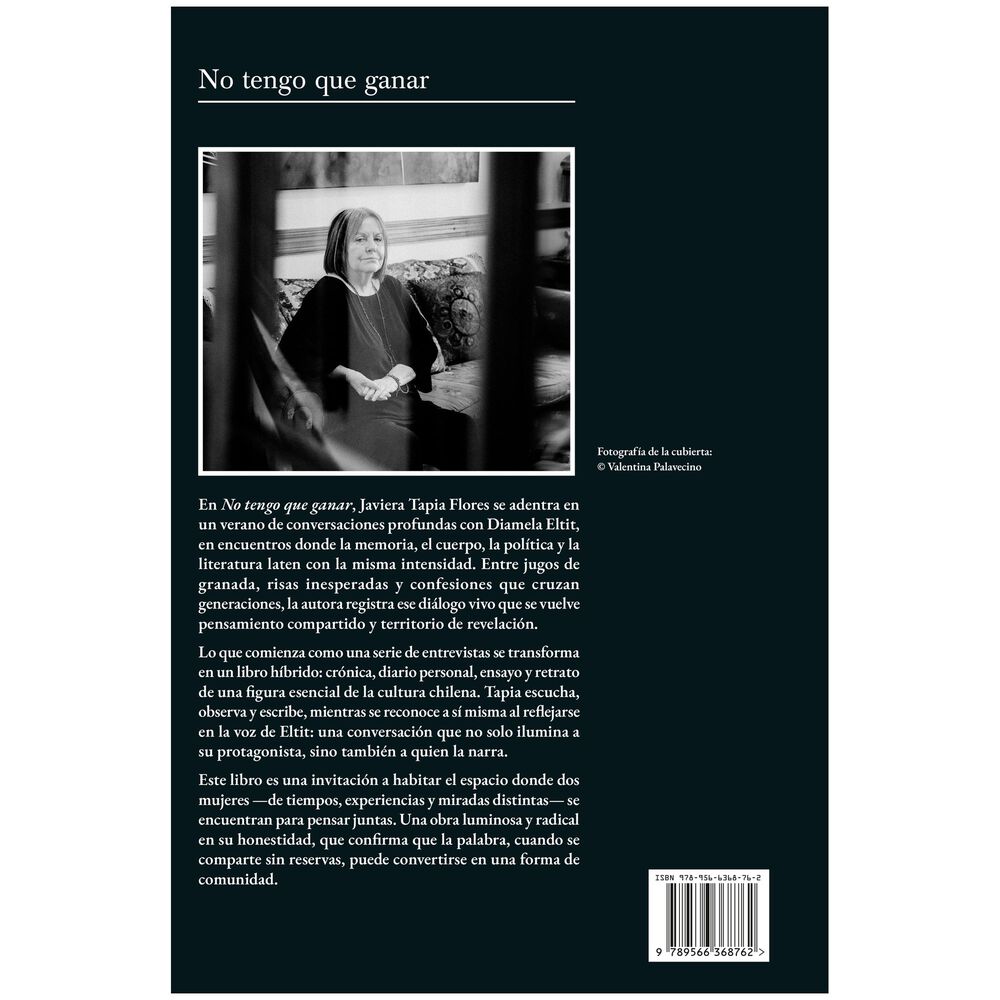 No Tengo Que Ganar (tapa R&uacute;stica) - Javiera Tapia | Libro image number 1.0