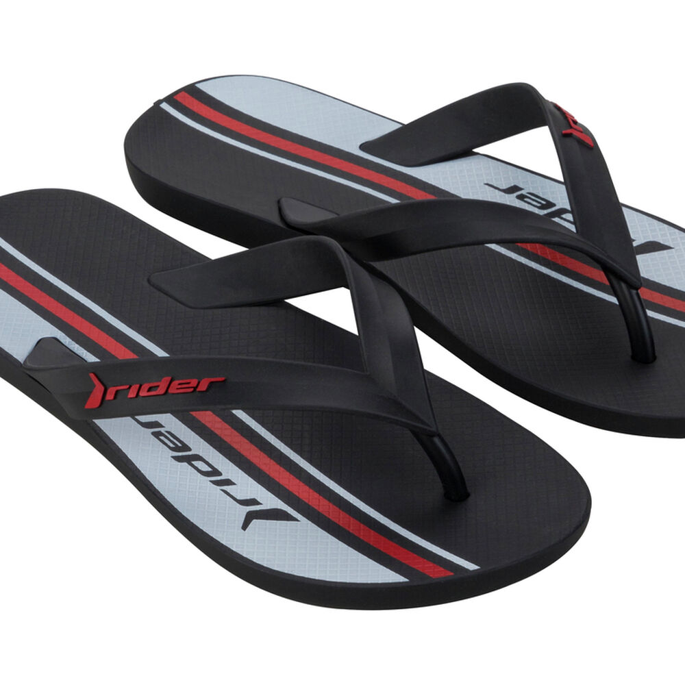 Sandalia Hombre Negro/blanco Feel Urban Rider image number 1.0