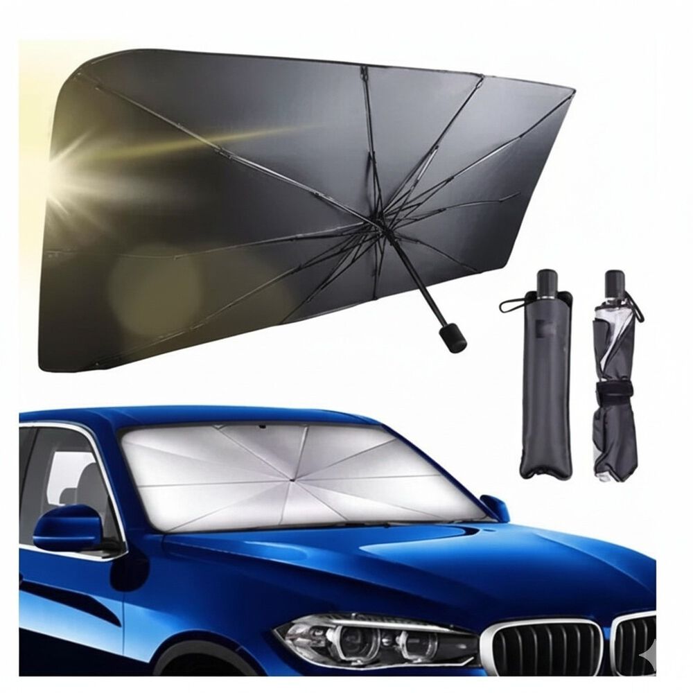 Quitasol Parabrisas Sombrilla Parasol Sol Protector Auto image number 3.0