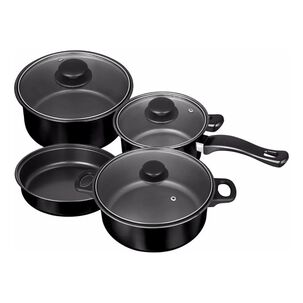 Juego Bater&iacute;a Ollas 7 Piezas Antiadherente