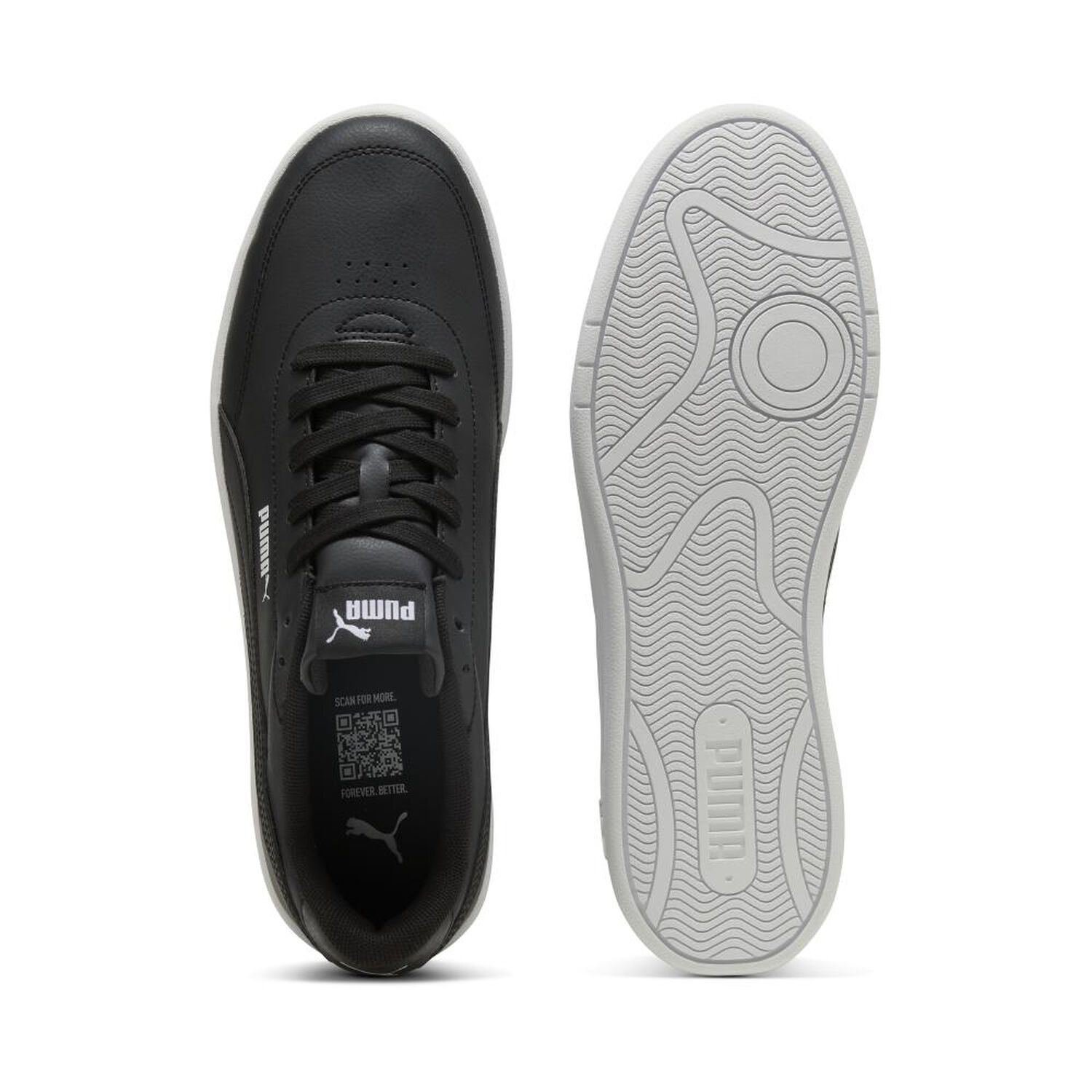Zapatilla Urbana Hombre Puma Court Classic Negro image number 2.0