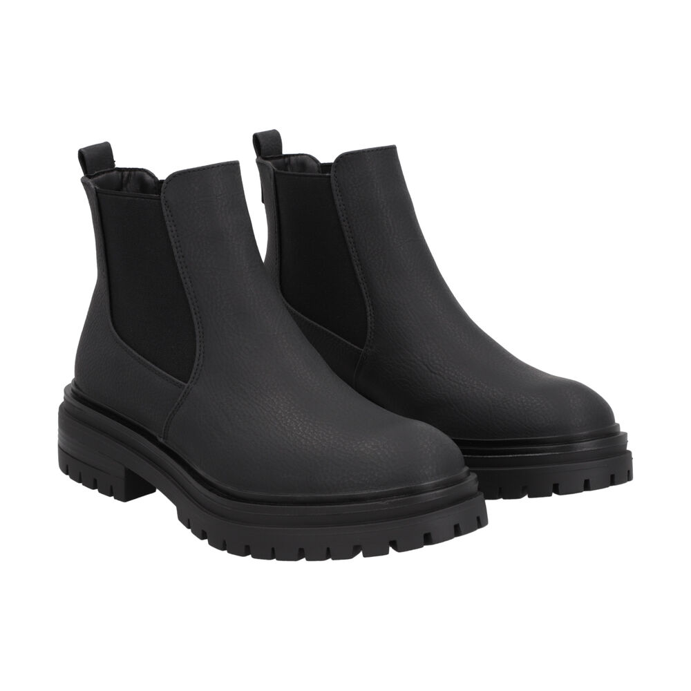 Botin Casual Mujer Negro Plataforma Urban Police image number 4.0