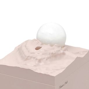 Humidificador Purificador De Aire Dise&ntilde;o Luna Rosa Hogar