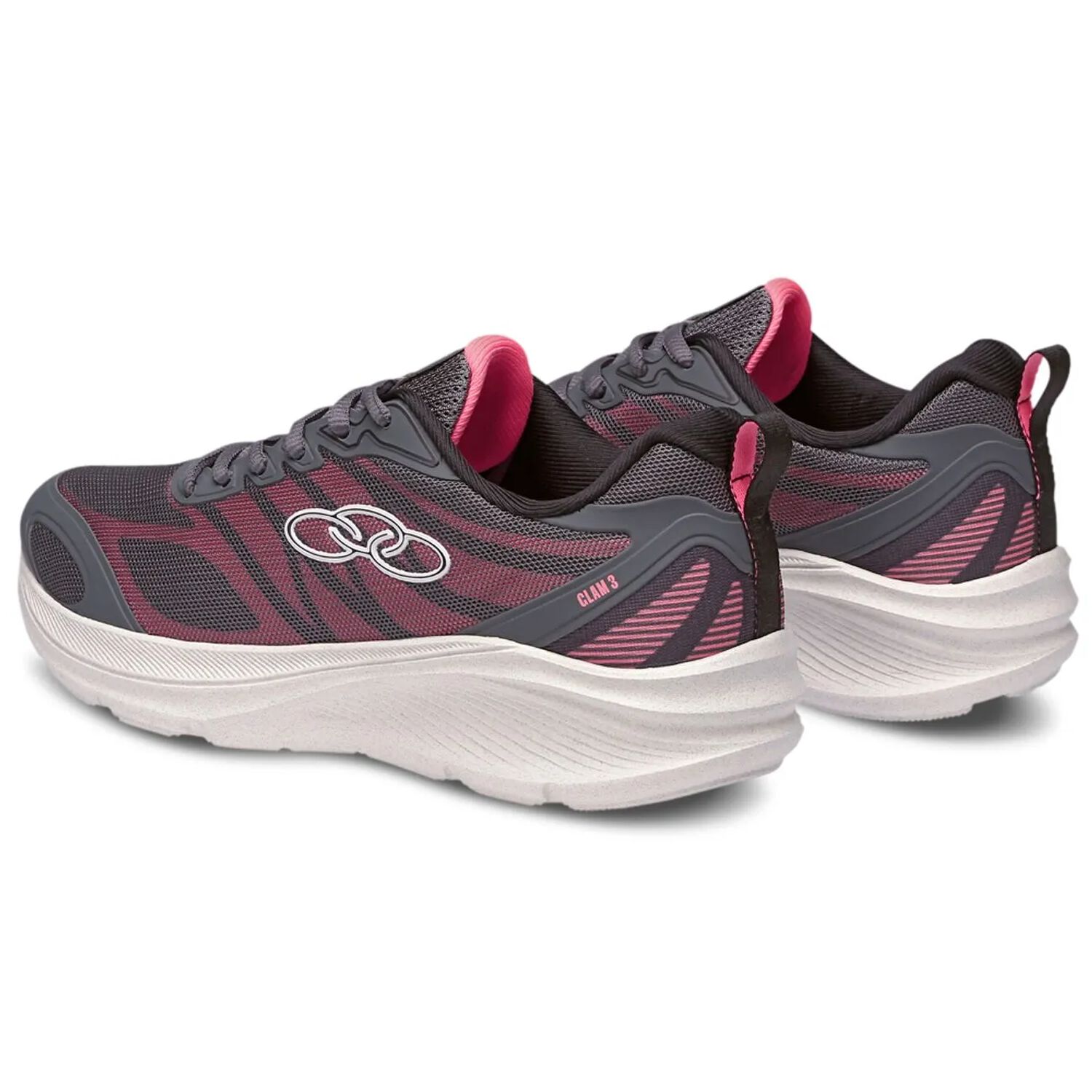 Zapatilla Mujer Glam 3 Gris Olympikus image number 2.0