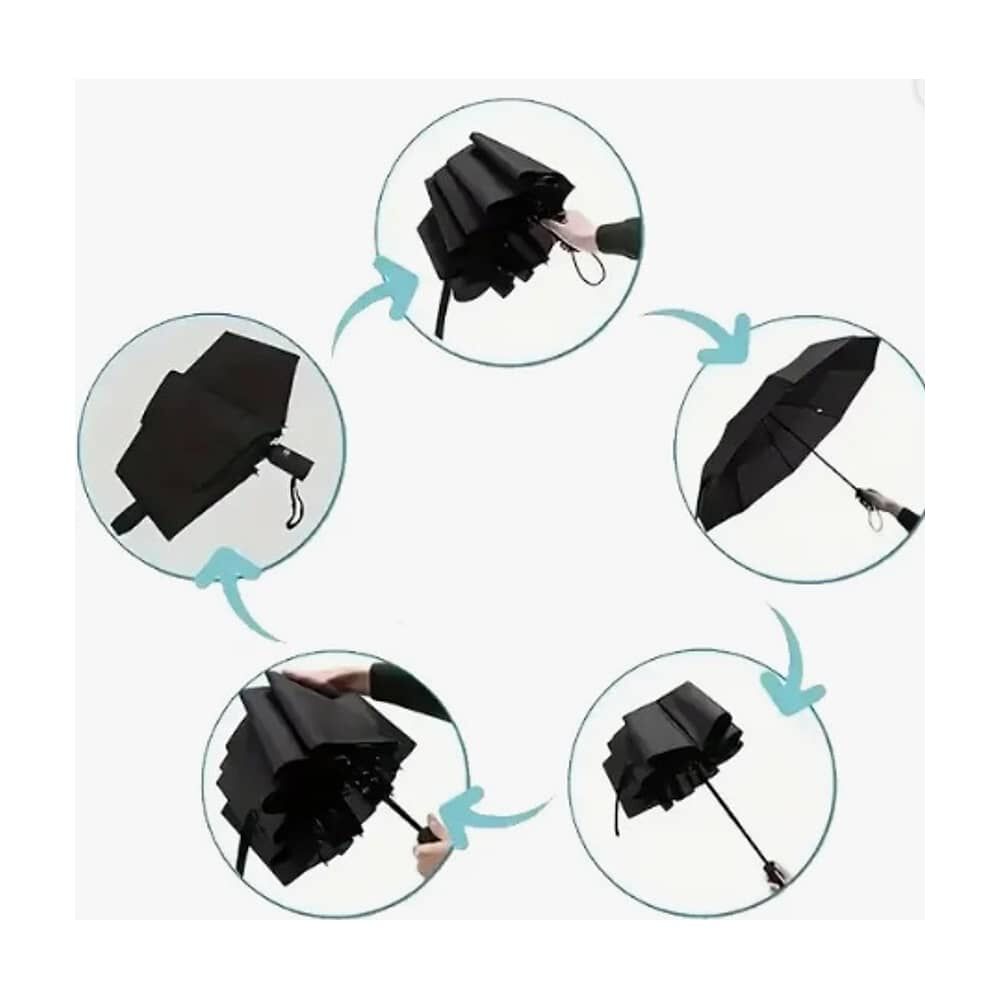 Paraguas Portatil Dise&ntilde;o De Flores image number 1.0