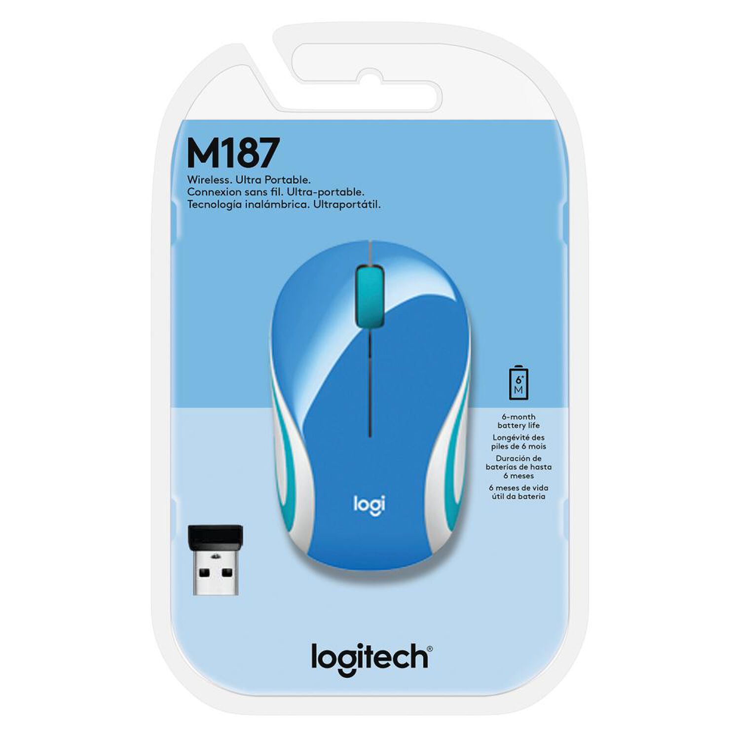 Mouse Logitech M187 image number 3.0
