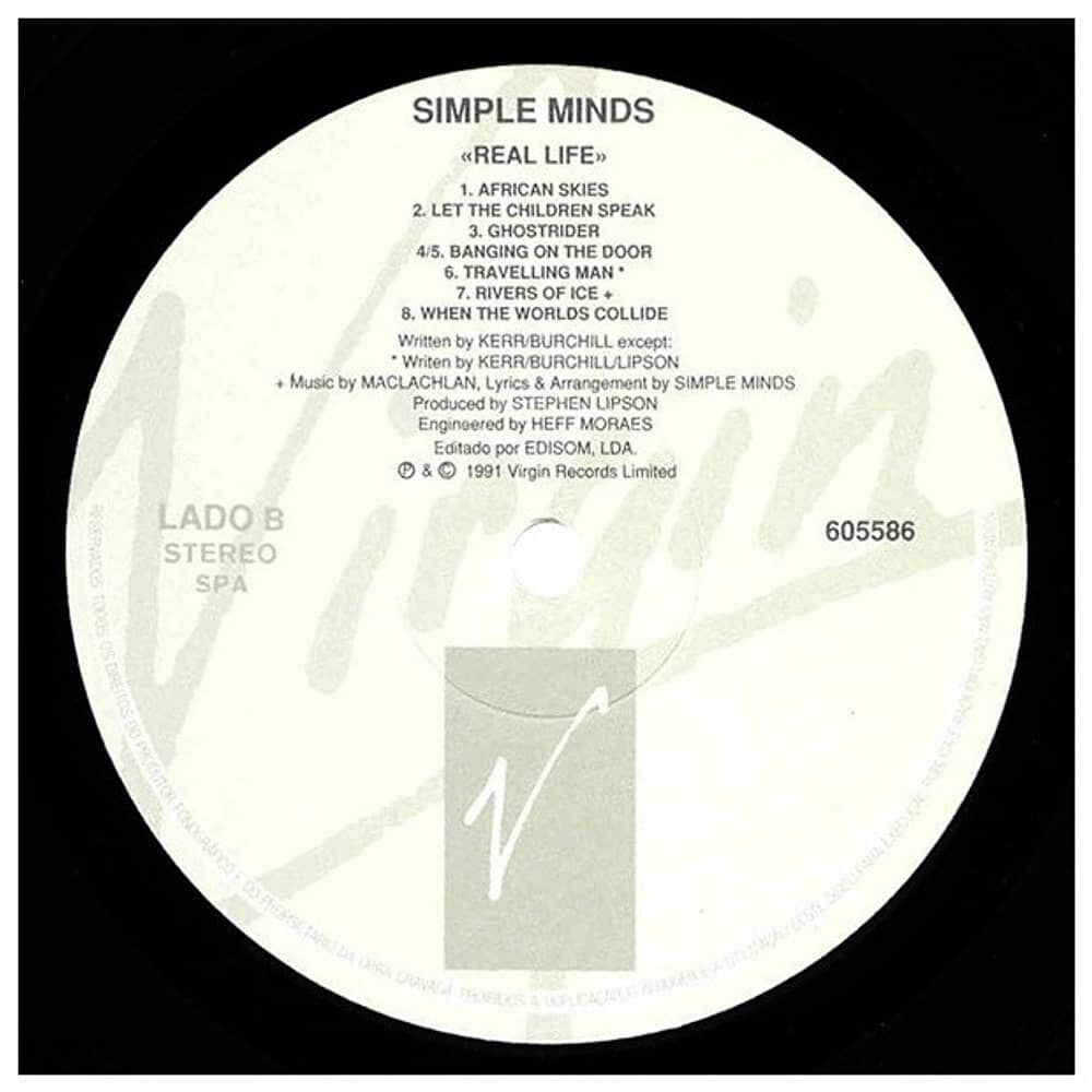 Simple Minds - Real Life | Vinilo Usado image number 3.0