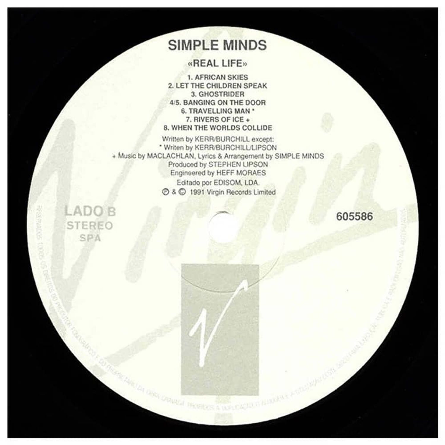 Simple Minds - Real Life | Vinilo Usado image number 3.0