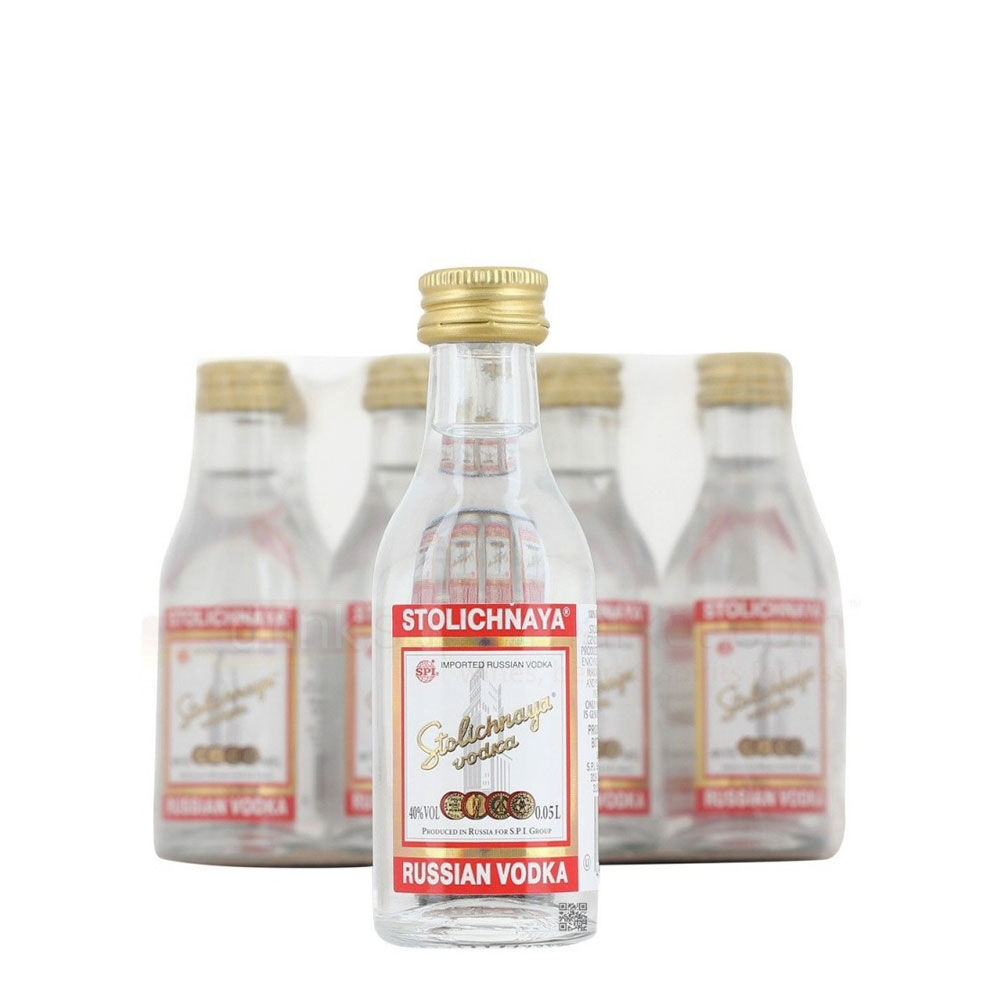 12 Miniaturas Vodka Stolichnaya Original, Pet (50 Ml) image number 0.0