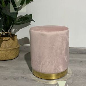 Puff Redondo Terciopelo Fancy