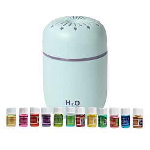 Pack Humidificador De Estrellas + 12 Esencias Aromaticas