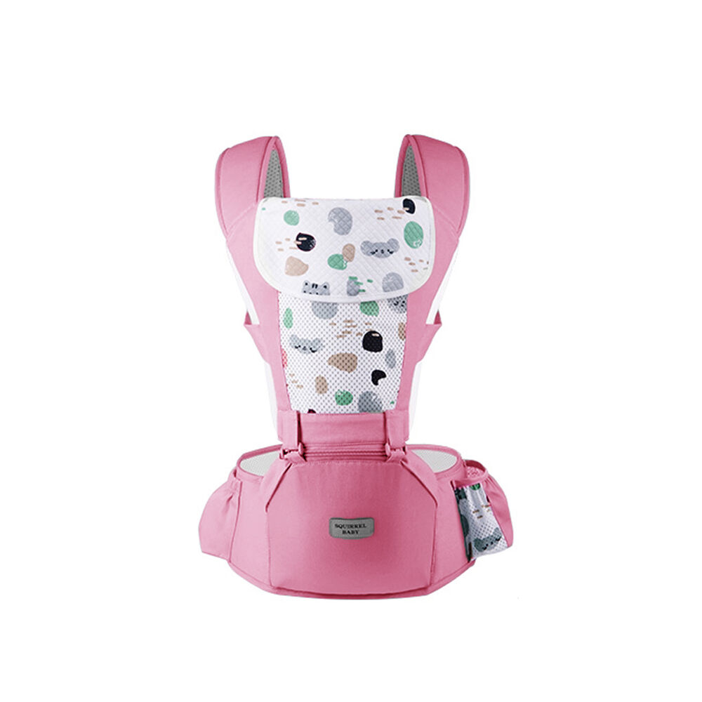 Portabeb&eacute; Ergon&oacute;mico Asiento Multifuncional 6 En 1 Rosado image number 8.0