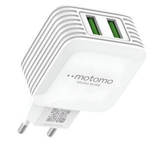 Cargador Para Iphone Motomo 12w Lighning 1m Certificado Sec