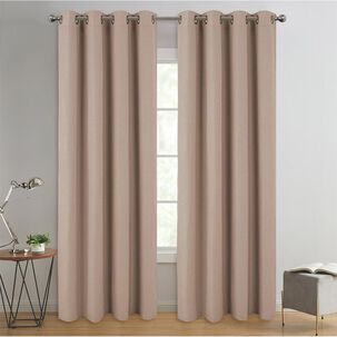 Set De Cortinas Illusions Blackout / 140 X 220 Cm