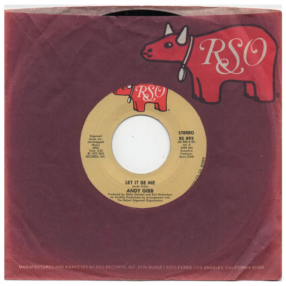 Andy Gibb - Shadow Dancing | 7" Single Vinilo Usado image number 1.0