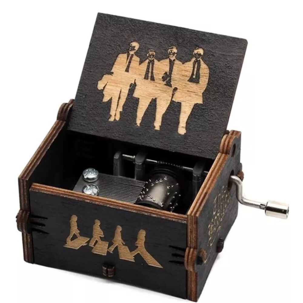 Caja Musical Negra The Beatles Let It Be image number 1.0