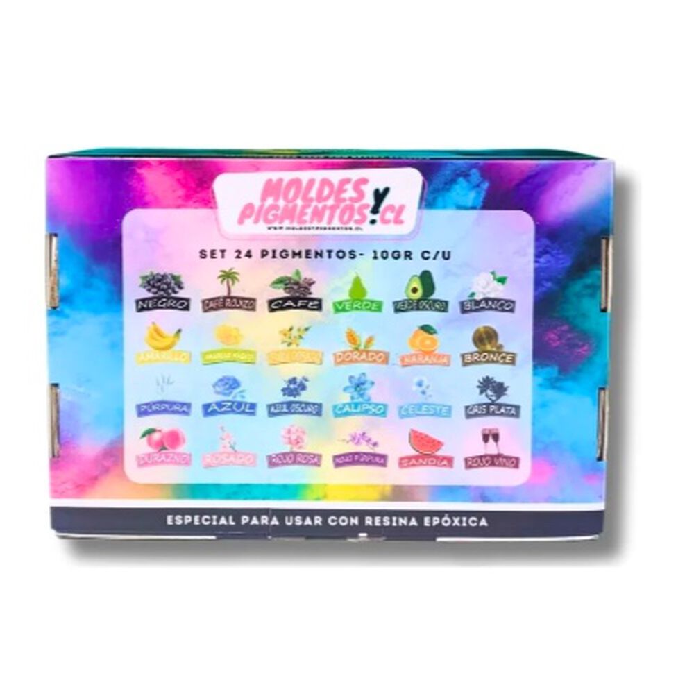 Set 24 Pigmentos Premium Para Resina Epóxica image number 2.0