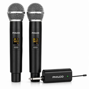 Pack De Micr&oacute;fonos Inal&aacute;mbricos Uhf Wm-314 Hifi Edition
