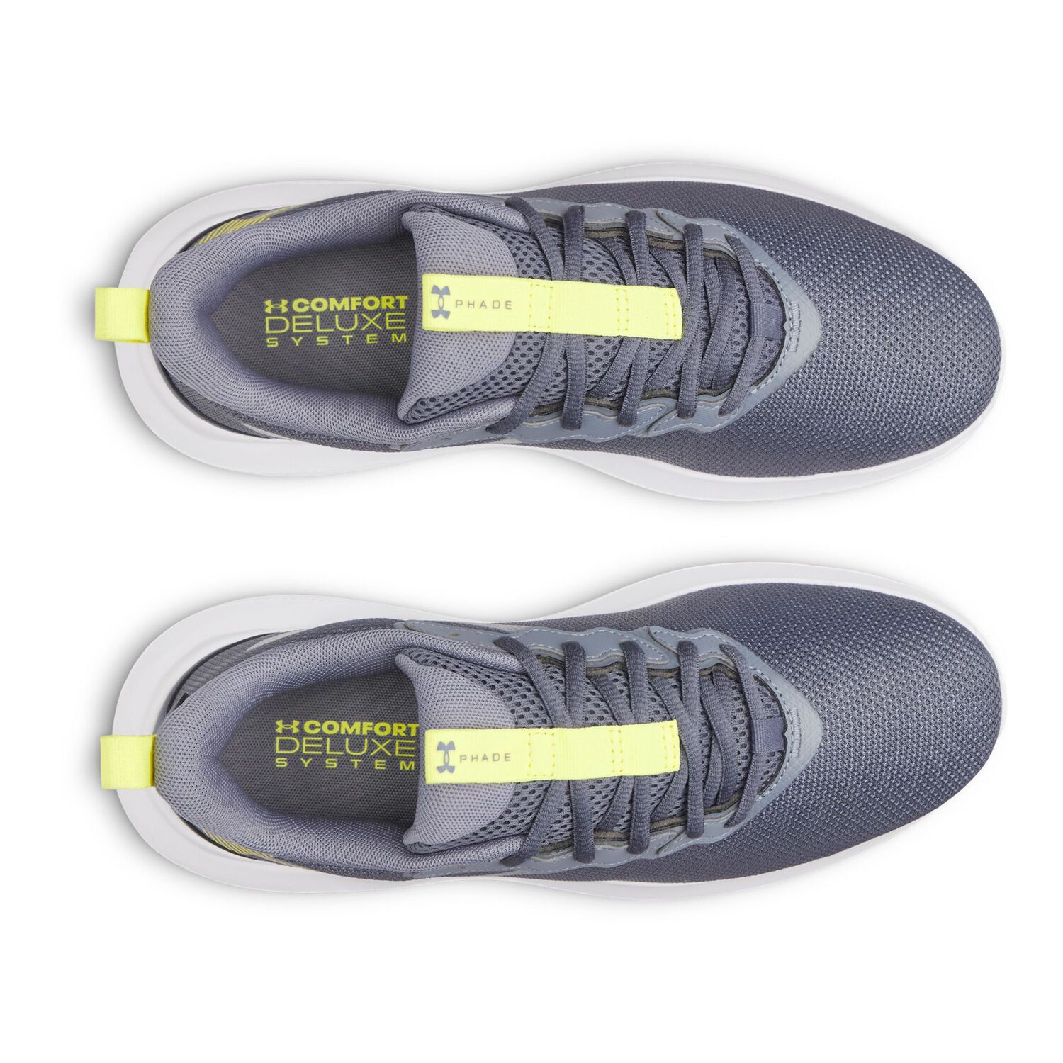 Zapatilla Under Armour Phade Rn 4 Hombre Negro image number 3.0