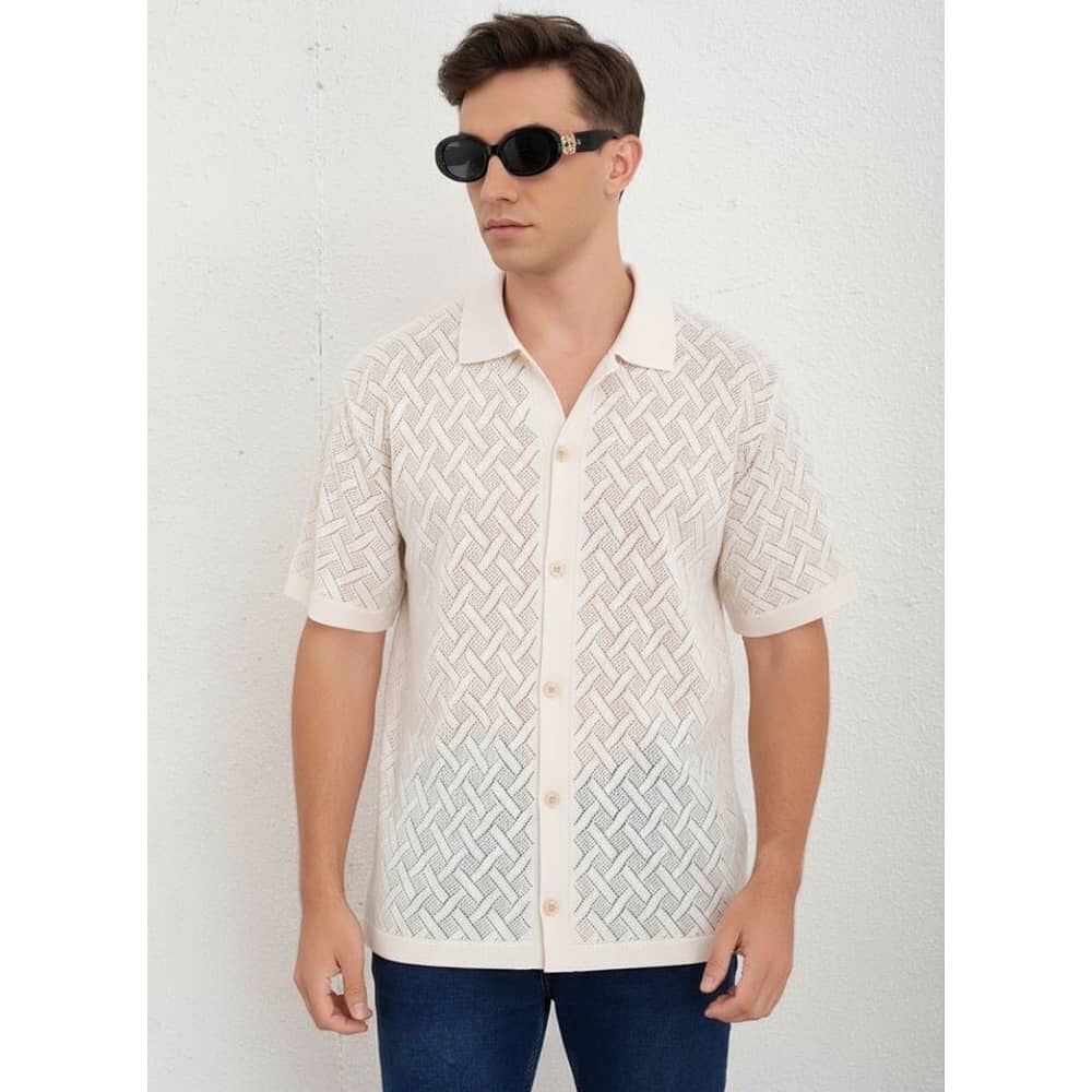 Camisa Tejida Hombre New York image number 1.0