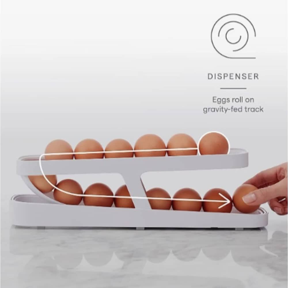 Huevera Organizador Dispensador Porta 14 Huevos image number 2.0
